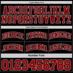 Side Black Suit Red-White Jersey Custom Reversible Sublimation Double Basketball Side Black Suit Red-White Jersey Custom Reversible Sublimation Double Basketball