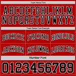 Side Black Suit Red-White Jersey Custom Reversible Sublimation Double Basketball Side Black Suit Red-White Jersey Custom Reversible Sublimation Double Basketball