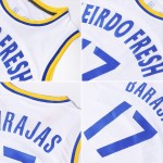 Basketball Jersey Royal-Gold White Throwback Custom Authentic Basketball Jersey Royal-Gold White Throwback Custom Authentic