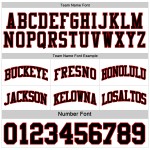 Basketball Red Custom Sublimation Suit Side Black-White Reversible Double Jersey
