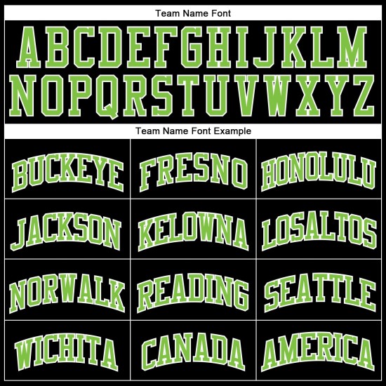 Jersey Green-White Pinstripe Custom Authentic Basketball White Black Neon
