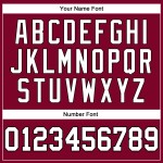 Custom Authentic Maroon Basketball White-Black Throwback Jersey Custom Authentic Maroon Basketball White-Black Throwback Jersey
