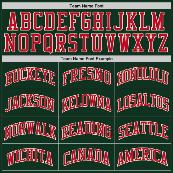 Throwback Hunter Basketball Custom Green Red-Cream Jersey Authentic
