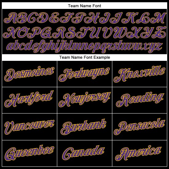 Throwback Jersey Black Authentic Purple-Gold Basketball Custom Throwback Jersey Black Authentic Purple-Gold Basketball Custom