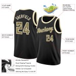 Custom Jersey Black Rib-Knit Camo-Cream Round Neck Basketball Custom Jersey Black Rib-Knit Camo-Cream Round Neck Basketball