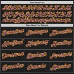 Black Authentic Purple-Gold Jersey Basketball Throwback Custom