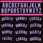 Flowers Authentic Light Black Blue-Pink Edition Jersey Basketball Custom City Flowers Authentic Light Black Blue-Pink Edition Jersey Basketball Custom City