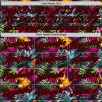 Pattern Basketball Hawaii Authentic Tropical Black 3D Leaves Jersey Black-Red Palm Custom