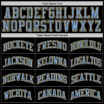 Basketball Jersey Blue Authentic Custom Throwback Black Gold-Light Basketball Jersey Blue Authentic Custom Throwback Black Gold-Light