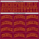 Maroon Basketball Throwback Jersey Custom Maroon-Gold Authentic Maroon Basketball Throwback Jersey Custom Maroon-Gold Authentic