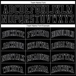 Gray Black-Gray Pinstripe Jersey Authentic Custom Basketball Black