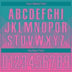 Jersey Pink Custom Round Sublimation Basketball Teal Suit Neck