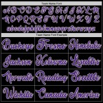 Custom Basketball Jersey Purple-Red Throwback Black Authentic