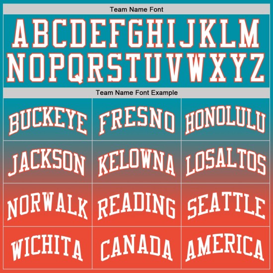 Authentic Jersey White-Orange Custom Basketball Teal Fashion Fade