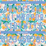 Basketball Jersey Pattern Design Custom Oranges Blue-White White Light Authentic 3D