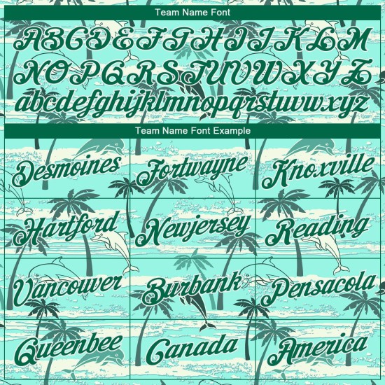 3D Palm Trees Hawaii Pattern Tropical Teal Jersey Custom Basketball Kelly Authentic Green-White 3D Palm Trees Hawaii Pattern Tropical Teal Jersey Custom Basketball Kelly Authentic Green-White