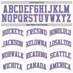 Jersey Basketball Blue-Orange Throwback Custom Authentic White
